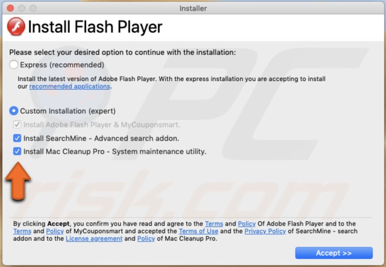 downloading flash player for mac